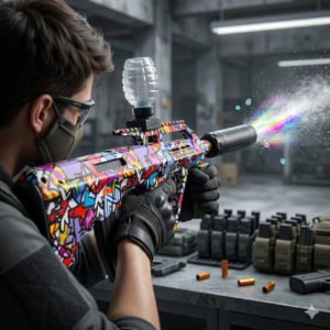 AUG Automatic Electric Gel Ball Blaster Gun